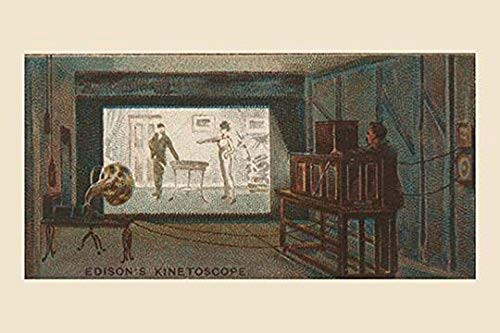 Buyenlarge 0-587-33930-6-G1624 Edison's Kinetoscope Fine Art Giclee Print, 16" x 24" Buyenlarge 0-587-33930-6-G1624 Edison's Kinetoscope Fine Art Giclee Print, 16" x 24"