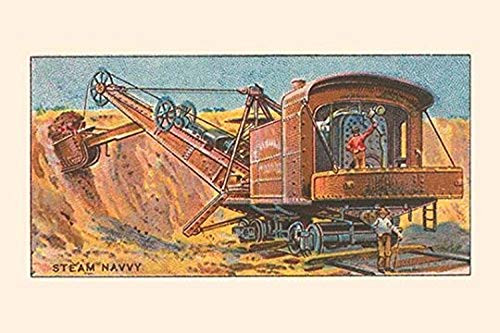 Buyenlarge 0-587-33960-8-G1624 Steam Navvy Fine Art Giclee Print, 16" x 24"