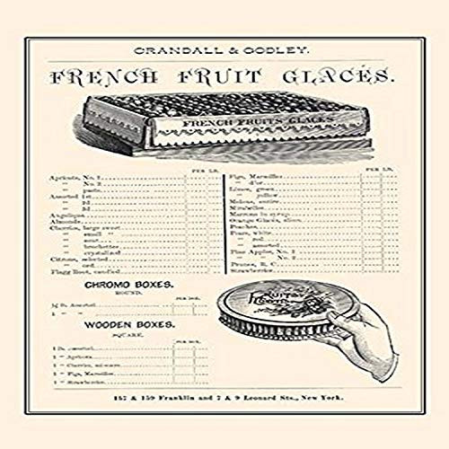 Buyenlarge 0-587-34043-6-G1827 'French Fruit Glaces' Giclee Fine Art Print, 18" x 27"
