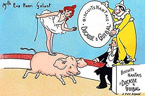 Buyenlarge 0-587-34124-6-G1624 Biscuits Nantais Ducasse & Guibal Fine Art Giclee Print, 16" x 24"