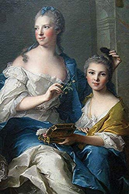 Buyenlarge 0-587-60884-L-G1624 Madame Marsollier and Her Daughter, 1749" Fine Art Giclee Print, 16" x 24" Buyenlarge 0-587-60884-L-G1624 Madame Marsollier and Her Daughter, 1749" Fine Art Giclee Print, 16" x 24"