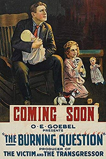 Buyenlarge 0-587-62298-L-G1624 The Burning Question Fine Art Giclee Print (Edition 6394), 16" x 24"