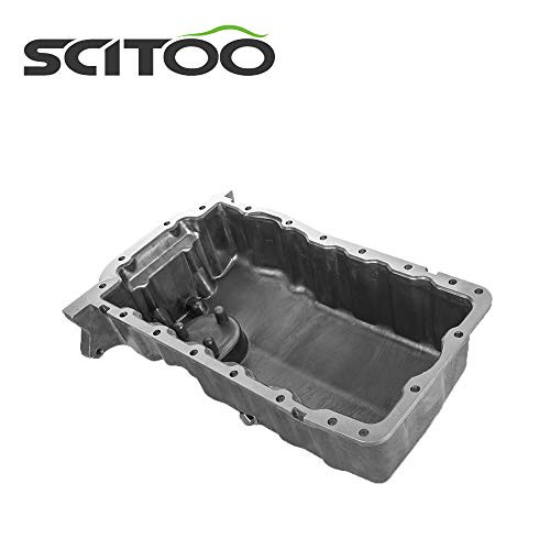 SCITOO Compatible with 264-701 Engine Oil Pan Steel Assembly Fits 98-07 L4 1.9L 2.0L Cummins Diesel VW Beetle Golf Hatchback Jetta Pickup Truck SCITOO Compatible with 264-701 Engine Oil Pan Steel Assembly Fits 98-07 L4 1.9L 2.0L Cummins Diesel VW Beetle Golf Hatchback Jetta Pickup Truck