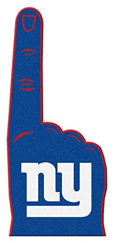 Rico Industries NFL New York Giants #1 Fan Flat Foam Finger