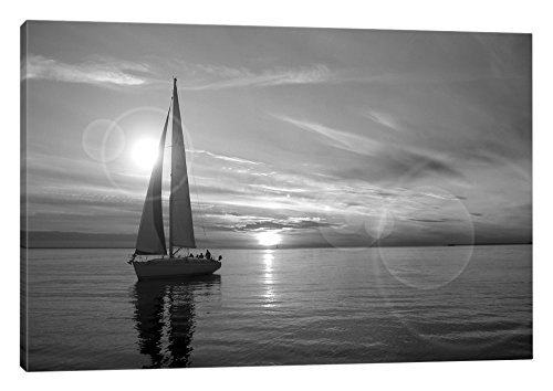 iCanvasART Sailboat Canvas Print, 18" x 12"