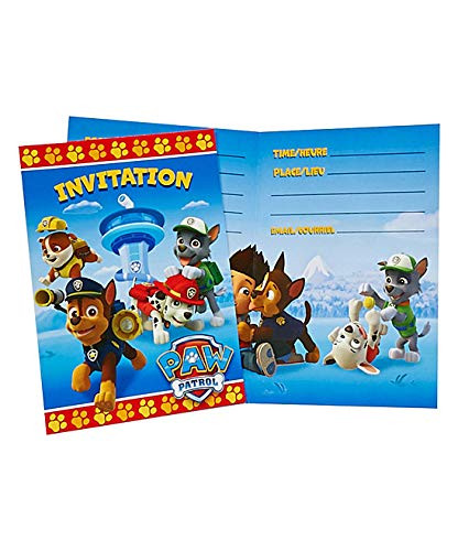 PAW Patrol Party Invitations, 16ct