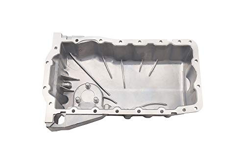 Engine Oil Pan w/o Oil Level Sensor Hole w/Oil Return Port L4 1.8L Compatible with 00-06 TT/TT QUATTRO - 99-05 BEETLE / 11-12 CLASICO / 00-06 GOLF / 0 Engine Oil Pan w/o Oil Level Sensor Hole w/Oil Return Port L4 1.8L Compatible with 00-06 TT/TT QUATTRO - 99-05 BEETLE / 11-12 CLASICO / 00-06 GOLF / 0