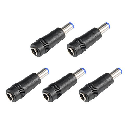 uxcell 5 Pcs Copper DC Power Connector 5.5mmx2.1mm Female to 5.5mmx2.1mm Male Adapter uxcell 5 Pcs Copper DC Power Connector 5.5mmx2.1mm Female to 5.5mmx2.1mm Male Adapter