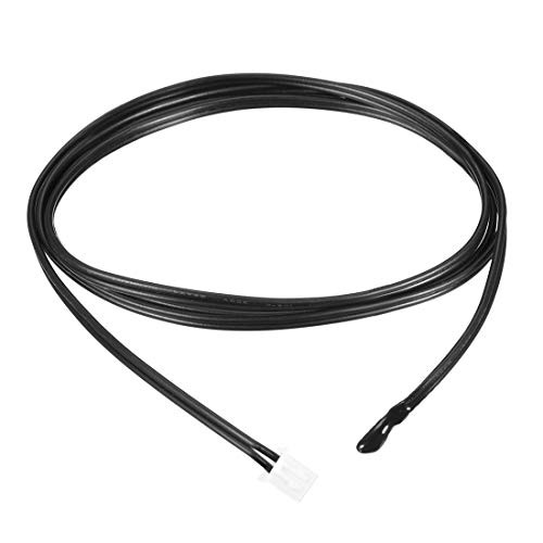 uxcell 10K NTC Thermistor Probe 19.7 Inch Epoxy Sensitive Temperature Temp Sensor for Air Conditioner