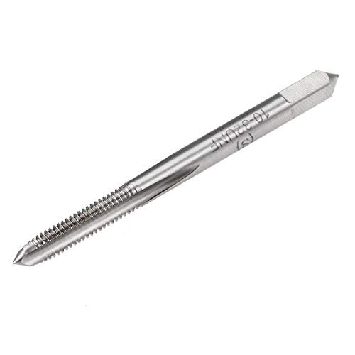 uxcell Machine Tap 10-32 UNC Thread Pitch 2B Class 3 Flutes High Speed Steel