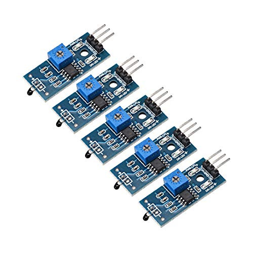 uxcell Temperature Sensor Module Digital Breakout Sensor 3-Pin 5 Pcs