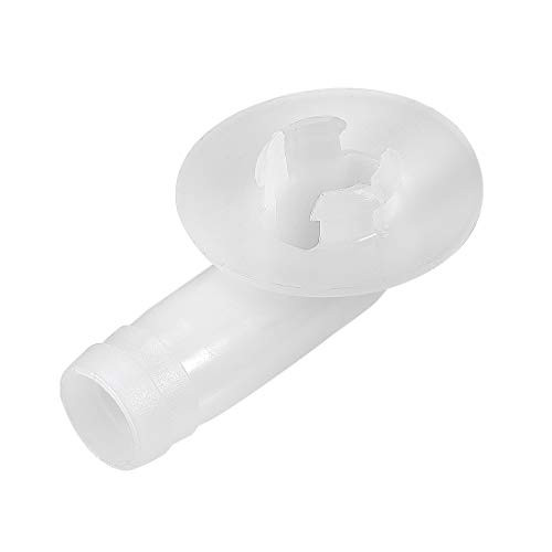uxcell AC Drain Hose Connector Elbow Fitting for Mini-Split Units and Window Air Conditioner Unit 18mm