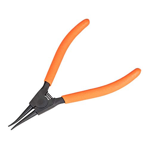 uxcell External Retaining Ring Pliers Straight Snap Ring Pliers Precision Circlip Pliers 5-Inch