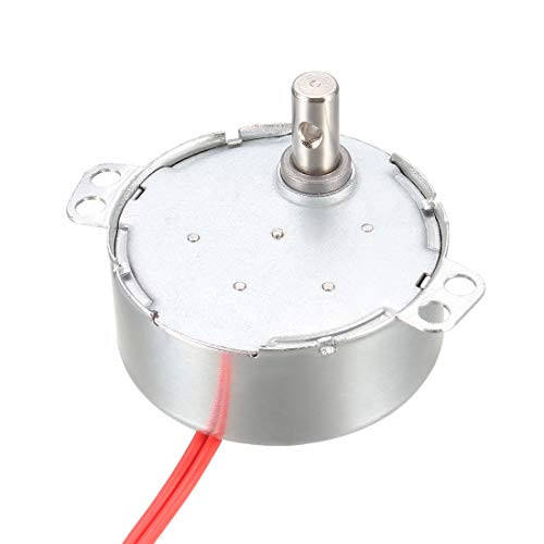 uxcell Metal Gear Electric Synchronous Motor AC 24V 1.3-1.5RPM 50-60Hz CCW/CW 4W