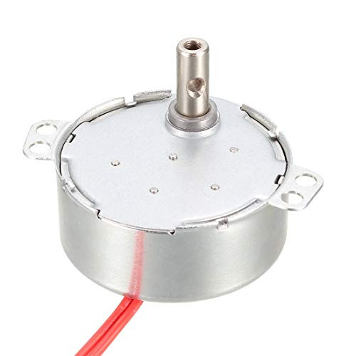 uxcell Synchronous Motor AC 12V 10-12RPM 50-60Hz CCW/CW 4W Reduction Gear Motor