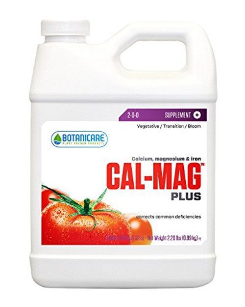 Botanicare HGC732110 Cal-Mag Plus Calcium Magnesium and Iron Plant Supplement, Quart Botanicare HGC732110 Cal-Mag Plus Calcium Magnesium and Iron Plant Supplement, Quart