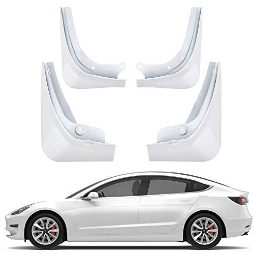 BASENOR Model 3 Mud Flaps Splash Guards(Set of Four)