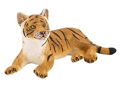 MOJO Tiger Cub Lying Down Toy Figure