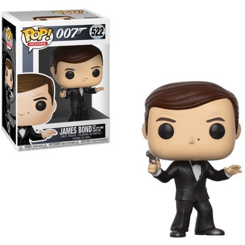 Funko Pop! Movies: James Bond Roger Moore Collectible Figure
