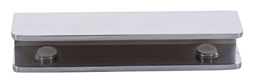 CRL Chrome Finish Solid Brass Rectangular Glass Shelf Clamp CRL Chrome Finish Solid Brass Rectangular Glass Shelf Clamp