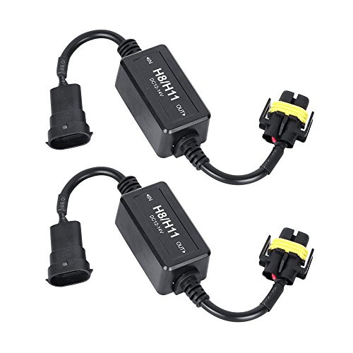 Auxbeam H8/H11 LED Conversion Kit Error Free Wiring Harness Adapter