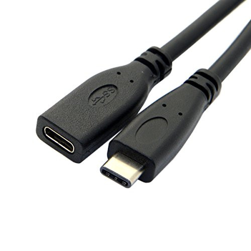 Cablecc 10Gbps Reversible USB 3.1 Type-C Male to USB-C Male Data Cable for Tablet & Phone & Laptop 2m