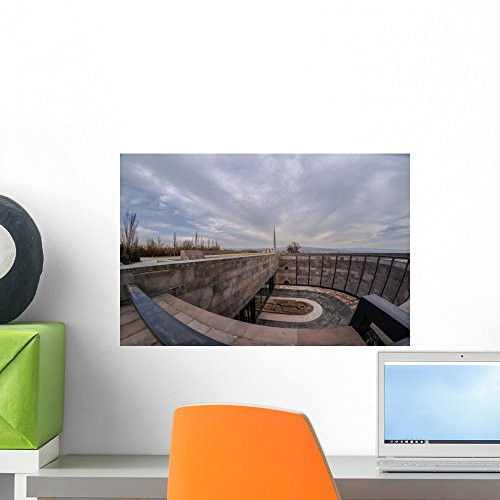 Wallmonkeys WM362848 Armenian Genocide Memorial Peel and Stick Wall Decals (18 in W x 12 in H), Small