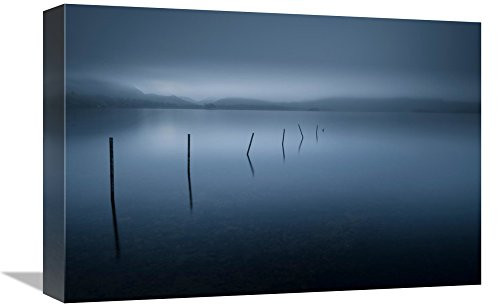 Global Gallery David Ahern 'Calm' Stretched Canvas Artwork, 18x12