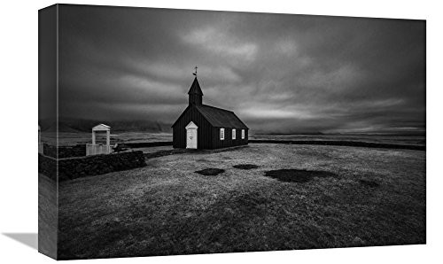 Global Gallery Bragi Ingibergsson 'Budir' Stretched Canvas Artwork, 18x12