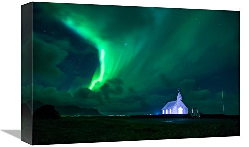 Global Gallery Andrea Auf Dem 'Magic Night in Budir' Stretched Canvas Artwork, 18x12