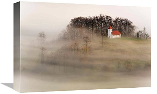 Global Gallery Rafael Kos 'Untitled' Stretched Canvas Artwork, 18x12