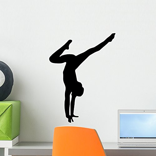 Wallmonkeys WM37962 Ballet Silhouette Style 15-Black Peel and Stick Wall Decals (18 in H x 14 in W), Small Wallmonkeys WM37962 Ballet Silhouette Style 15-Black Peel and Stick Wall Decals (18 in H x 14 in W), Small