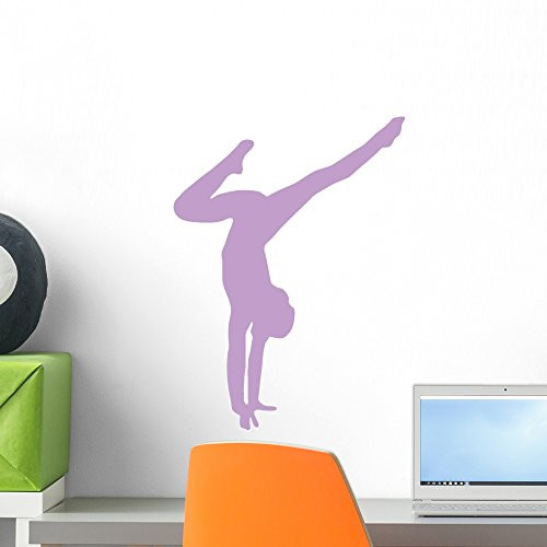 Wallmonkeys WM154000 Ballet Silhouette Style 15-Lavender Peel and Stick Wall Decals (18 in H x 14 in W), Small Wallmonkeys WM154000 Ballet Silhouette Style 15-Lavender Peel and Stick Wall Decals (18 in H x 14 in W), Small