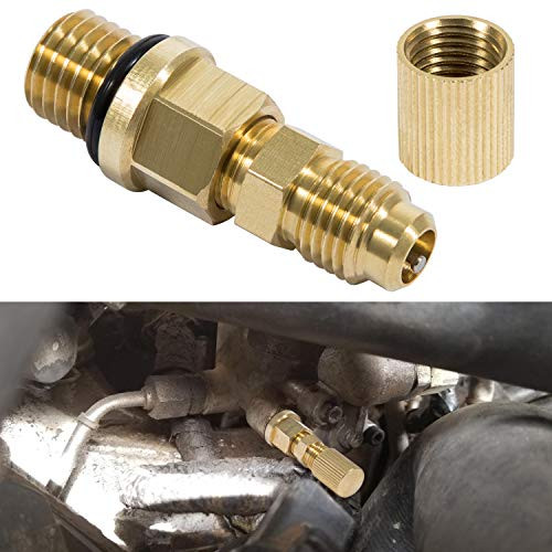 6.0L Powerstroke Fuel Pressure Test Fitting Adapter fit for Ford Diesel Engine 2003-2010