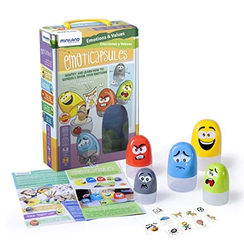 Miniland Educational MLE45401 Emoticapsules (Pack of 16)