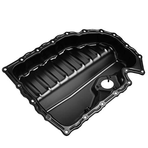 A-Premium Engine Oil Pan Replacement for A3 Q3 TT Quattro Volkswagen Beetle CC Eos Golf Jetta Passat Tiguan A-Premium Engine Oil Pan Replacement for A3 Q3 TT Quattro Volkswagen Beetle CC Eos Golf Jetta Passat Tiguan