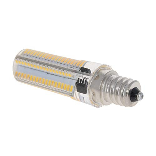 Othmro LED Light Bulb E12 18x64mm 1PCS,6Watt Led Lamp for Refrigerator, Microwave Oven Appliance Light Warm White 2700K 220-240V