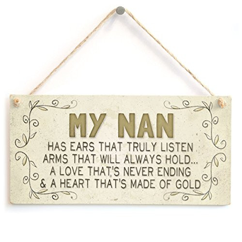 Meijiafei My Nan has Ears That Truly Listen arms That Will Always Hold a Love Thats Never Ending & a Heart Thats Made of Gold - Beautiful Home Accesso Meijiafei My Nan has Ears That Truly Listen arms That Will Always Hold a Love Thats Never Ending & a Heart Thats Made of Gold - Beautiful Home Accesso