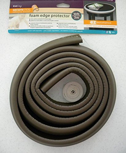 KidCO Foam 10 Count Edge Protector, Brown