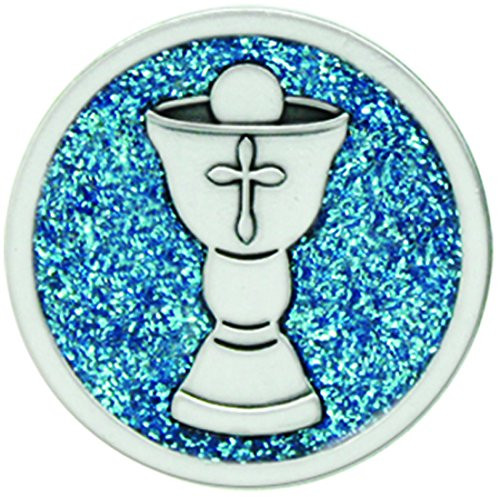 Cathedral Art PT672 First Holy Communion with Color Fill Pocket Token, 1-1/2-Inch