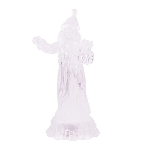 LED Light Up Acrylic Santa Claus Checking List Christmas Figurine