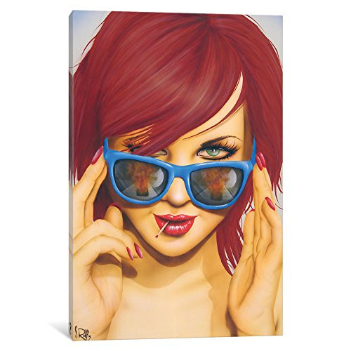 iCanvasART iCanvas Miss Me Now Gallery Wrapped Canvas Art Print by Scott Rohlfs, 12" x 8"