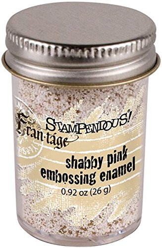 Stampendous Shabby Embossing Enamel, 92-Ounce, Pink