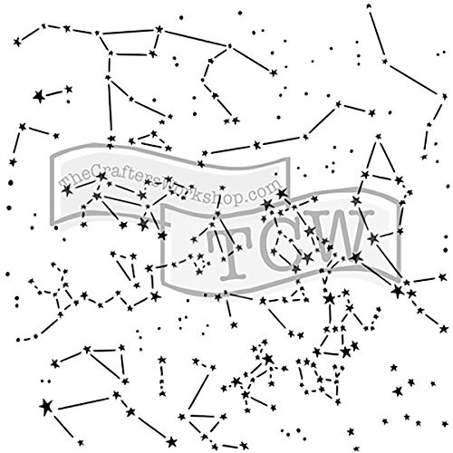 Crafters Workshop TCW734S Template 6"X6"-Constellations