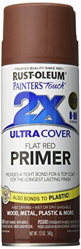 Rust-Oleum 249086 Painter's Touch Multi Purpose Spray Paint, 12-Ounce, Red Primer