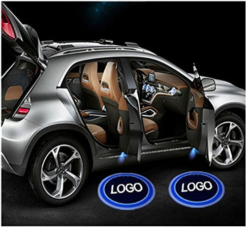 CARMOCAR Car Door LED Lighting Entry Laser Ghost Shadow Projector Welcome Lamp Logo Light for Audi Series (2 Pack )