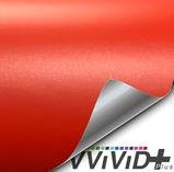 VViViD+ Matte Metallic Blood Orange Premium Vinyl Wrap Film (1ft x 5ft)