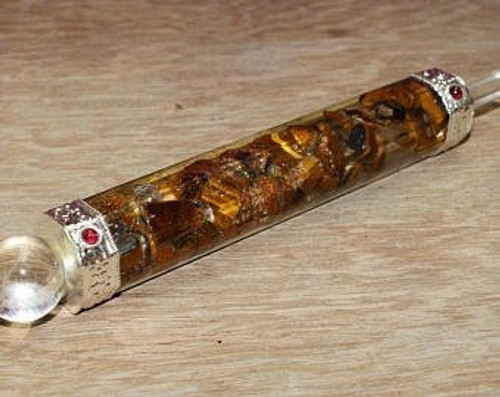 Crocon Camel Jasper Healing Stick with Seven Chakra Gemstone & Crystal Point for Energy Generator Reiki Healing Balancing Aura Cleansing EMF Protectio Crocon Camel Jasper Healing Stick with Seven Chakra Gemstone & Crystal Point for Energy Generator Reiki Healing Balancing Aura Cleansing EMF Protectio
