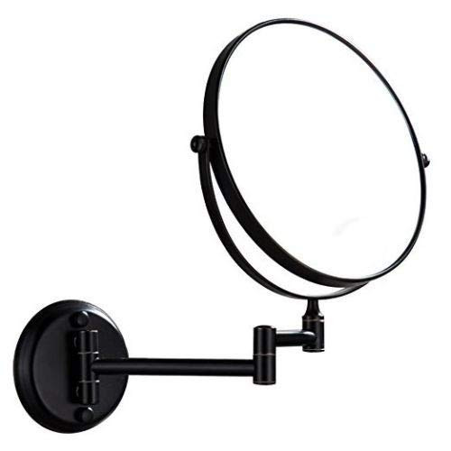 XZST Special Price Brass Mirror 8 Inch Double Sided 7X/1X Magnification Makeup Wall Mounted Shaving Mirror, ORB Finish XZST Special Price Brass Mirror 8 Inch Double Sided 7X/1X Magnification Makeup Wall Mounted Shaving Mirror, ORB Finish