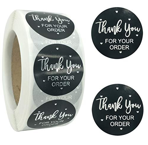 Thank You Stickers Roll, 500Pcs 1inch Thank You Stickers, Thank You Small Business Stickers for Bubble Mailers,Envelopes,Gift Bags, Thank You for Your Thank You Stickers Roll, 500Pcs 1inch Thank You Stickers, Thank You Small Business Stickers for Bubble Mailers,Envelopes,Gift Bags, Thank You for Your